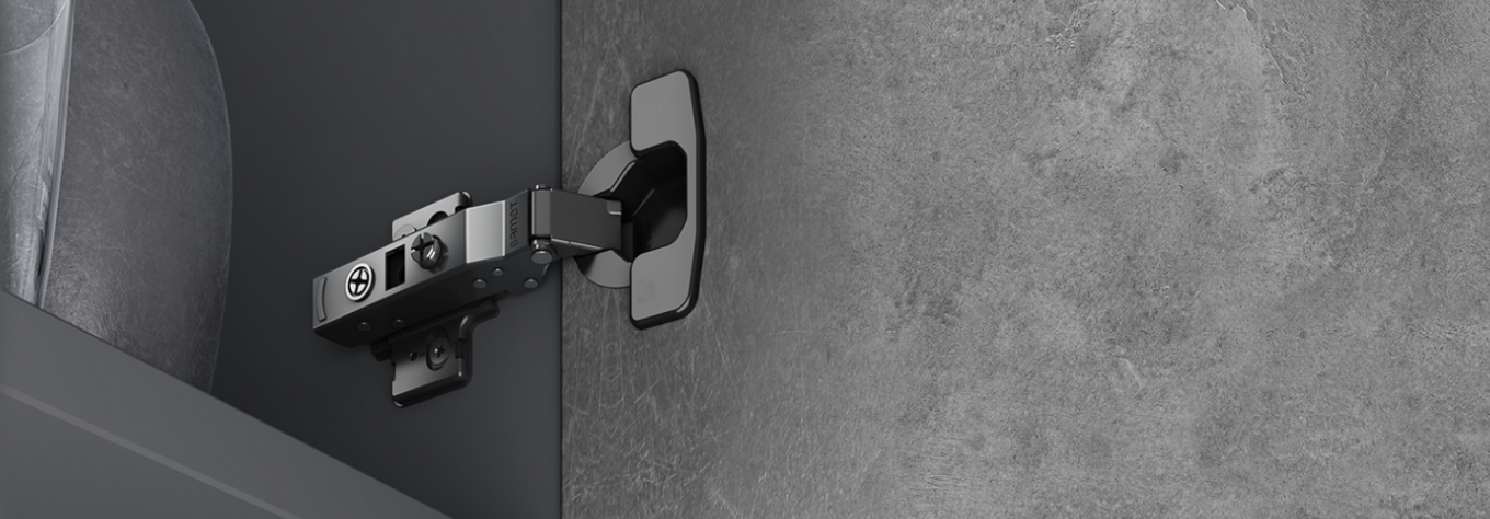 Zawias z funkcją cichego domyku