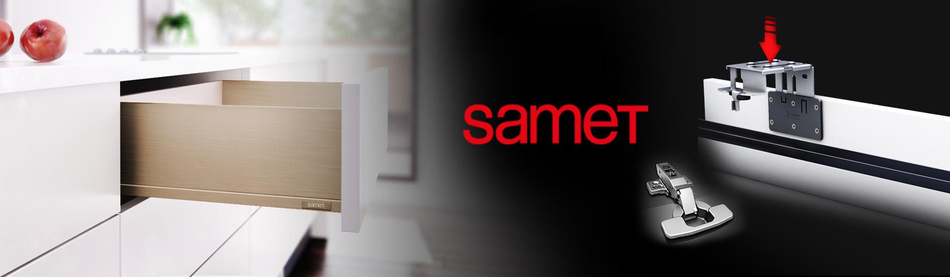 zawiasy i szuflady Samet